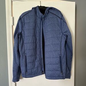 Men’s cutter buck light blue winter jacket